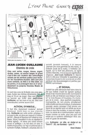 Jean-Lucien Guillaume event : Points de vue - Chemin de croix