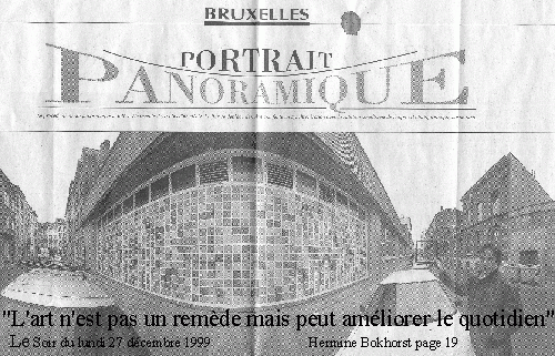 Jean-Lucien Guillaume event : Hermine Bokhorst, Journal LE SOIR 27/12/1999